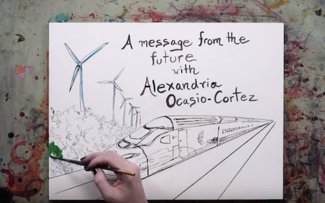 Ocasio-Cortez Makes A ‘How My Green New Deal Saved The World’ Video