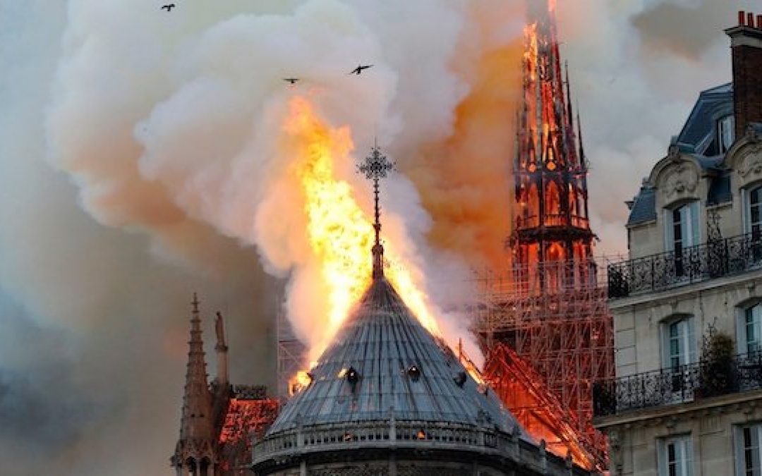 ISIS Celebrates Burning Of Notre Dame Cathedral