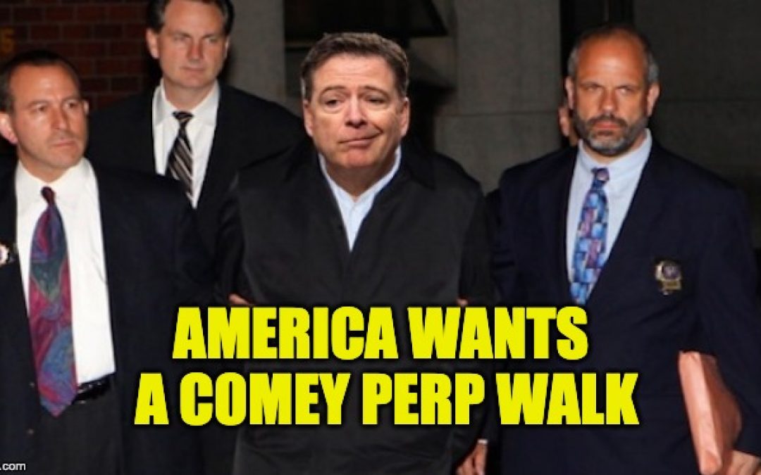 James Comey Is Getting Worried, Is A Perp Walk In His Future?