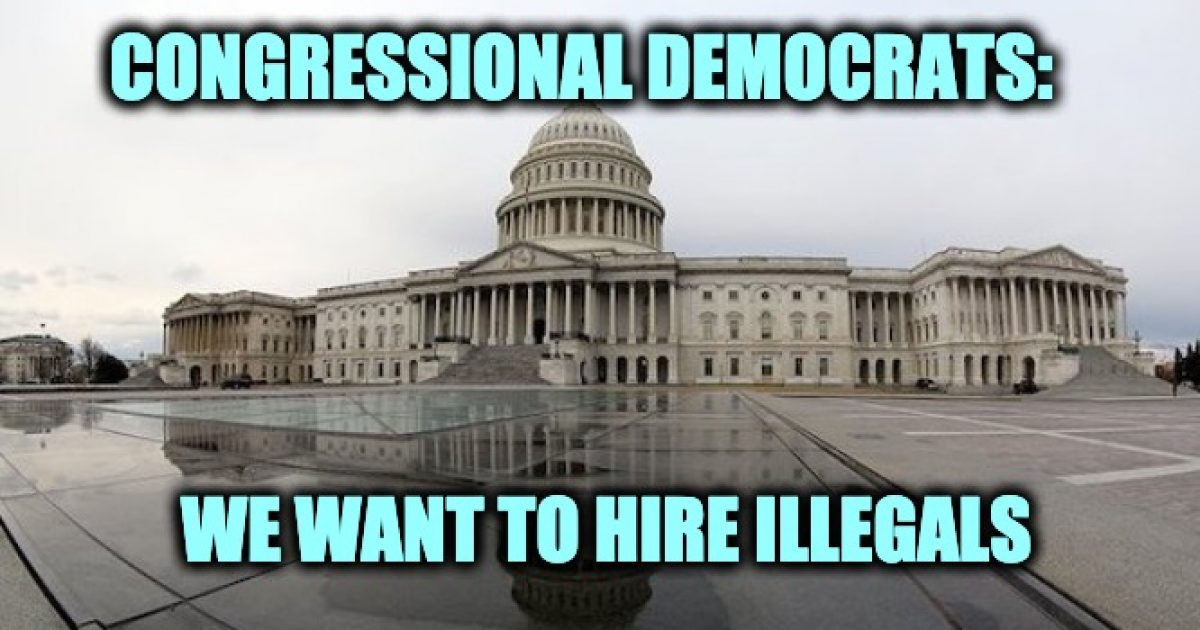 illegal aliens Congressional staffers