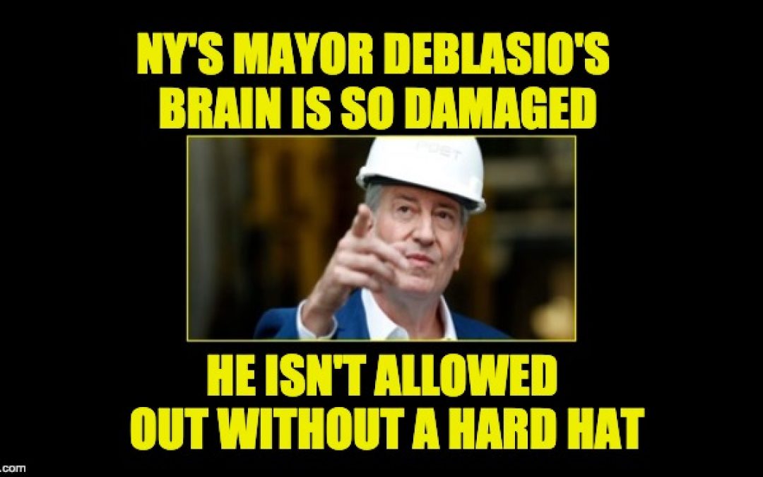 Mayor Bill DeBlasio’s Claim About Anti-Jewish Hate Crimes Confirms He’s An Idiot