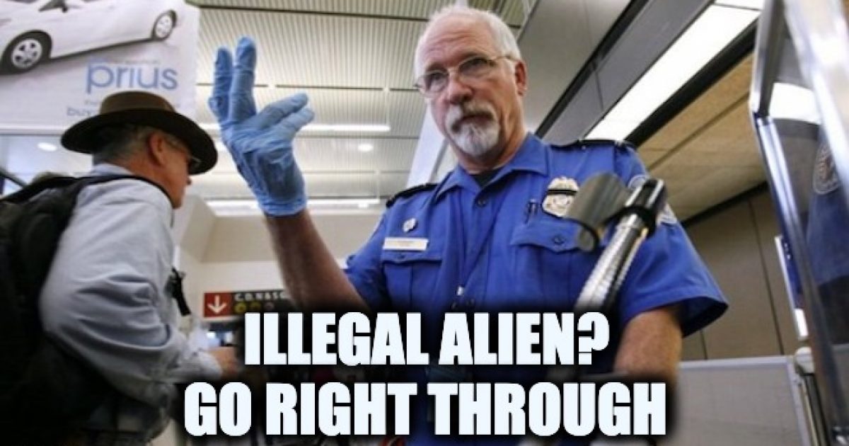 TSA illegal aliens