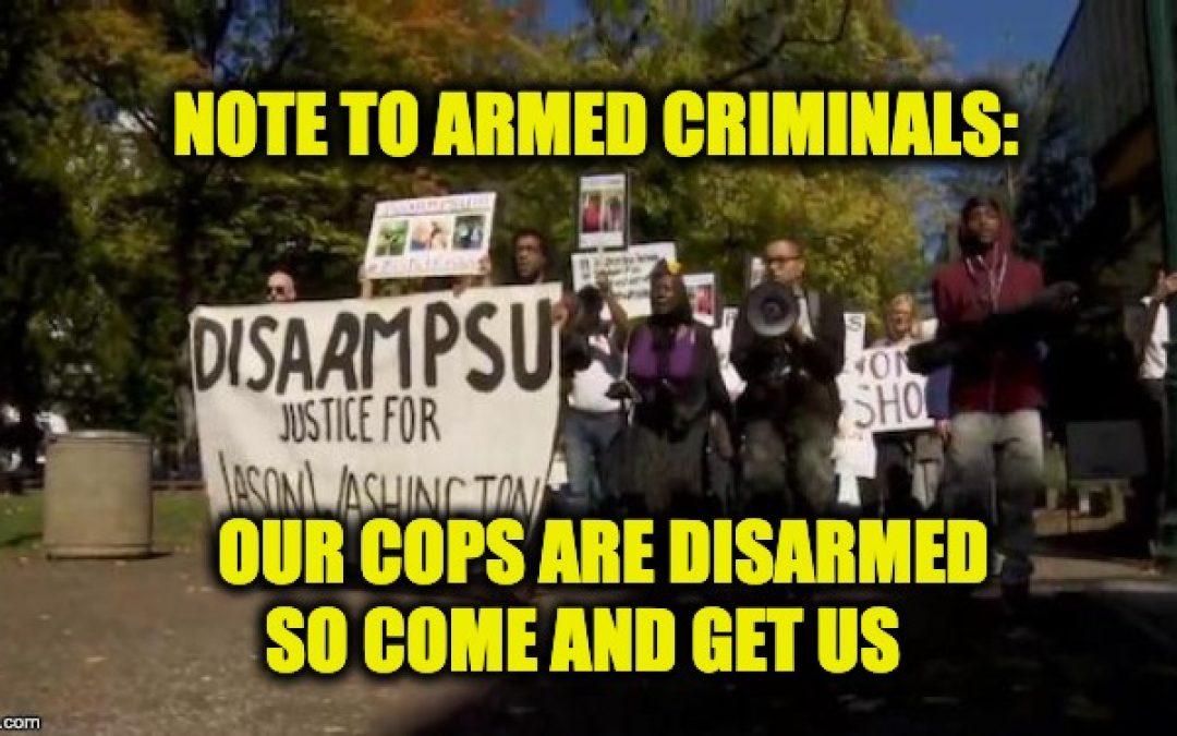 Portland State U Students Demand Disarming Of Campus Police