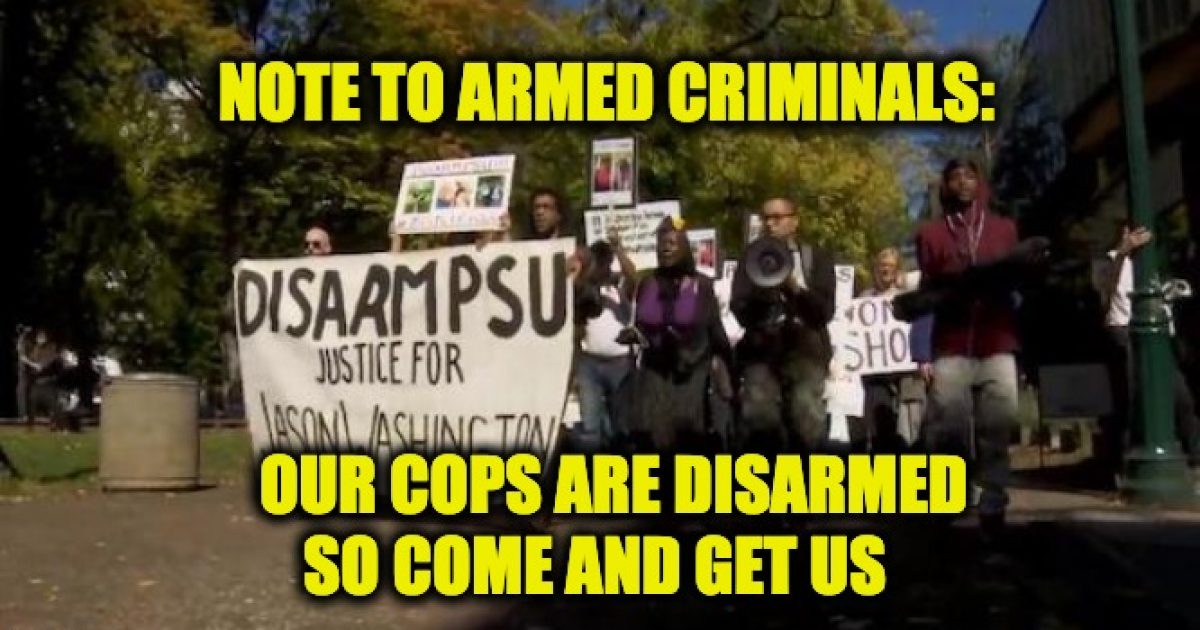 PSU Disarm Campus Police