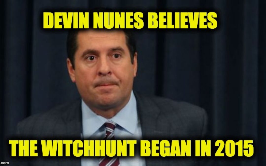 Nunes On Spygate:  The Two Anti-Trump ‘Parallel Tracks’ Began In 2015