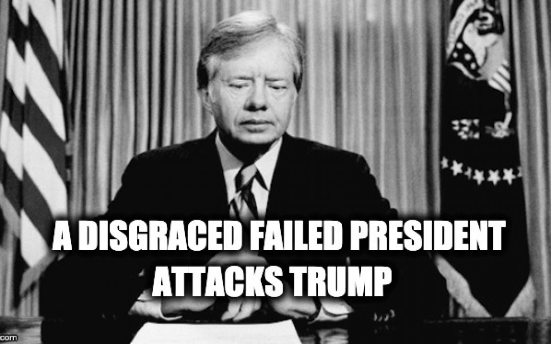Presidential Failure Jimmy Carter Claims Trump Victory Was Illegitimate