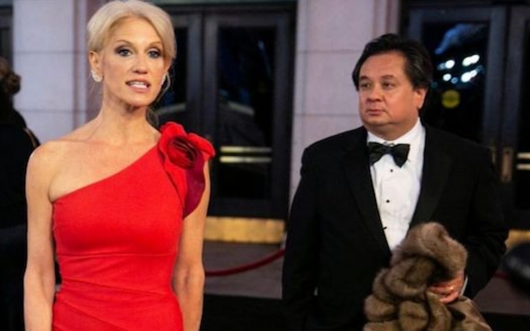 Kellyanne Conway Dismisses Husband’s Trump-Bashing Column, Says Claims of Racism Are ‘Tired’