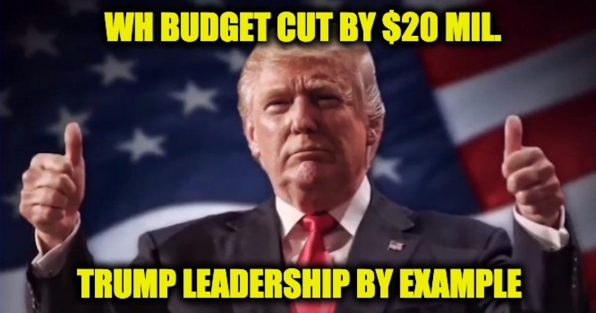 Trump White House Budget