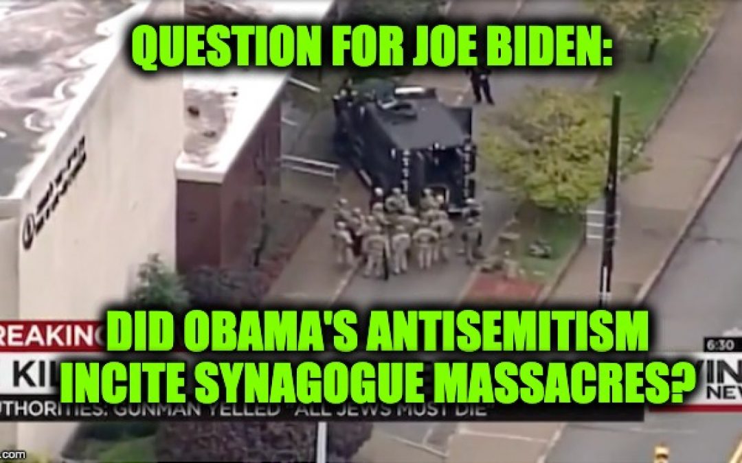 If Trump’s Rhetoric Caused El Paso Shooting, Obama’s Rhetoric Caused Synagogue Shootings