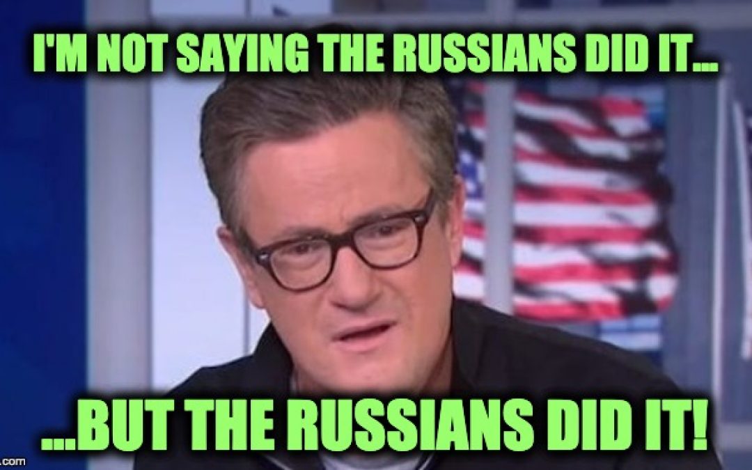 Joe Scarborough Blames Epstein Suicide On THE RUSSIANS And Gets Twitter-Blasted