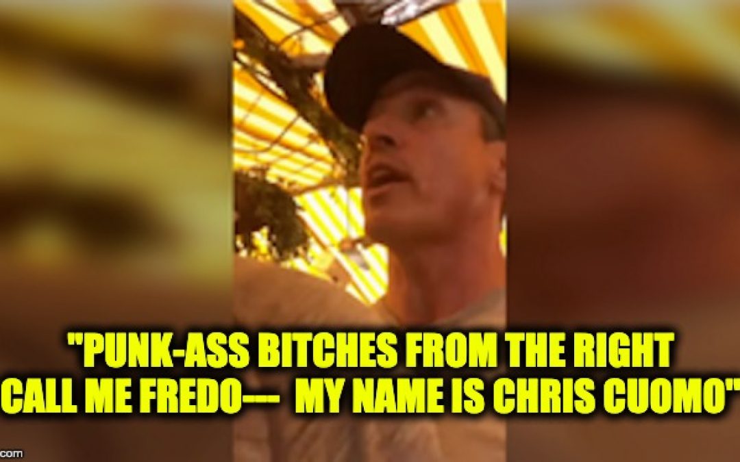 Chris Cuomo Goes Crazy At Heckler Who Called Him “Fredo” (VIDEO)