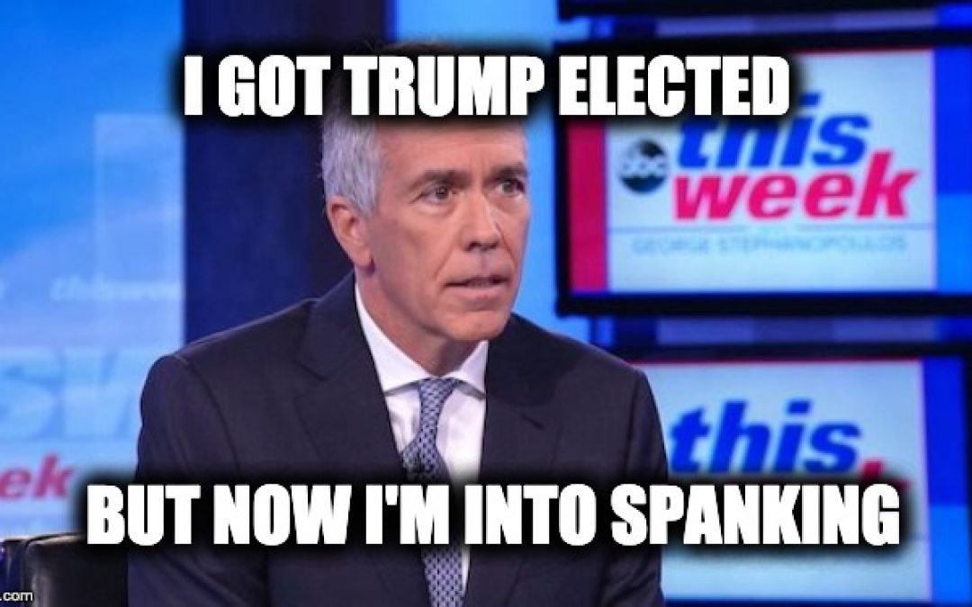 Why Is Trump-Hating POTUS Wannabe Joe Walsh Talking Spanking On TV?