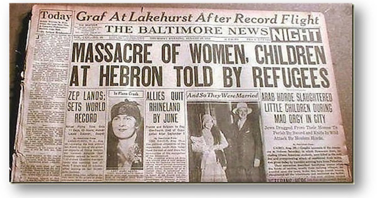 hebron massacre