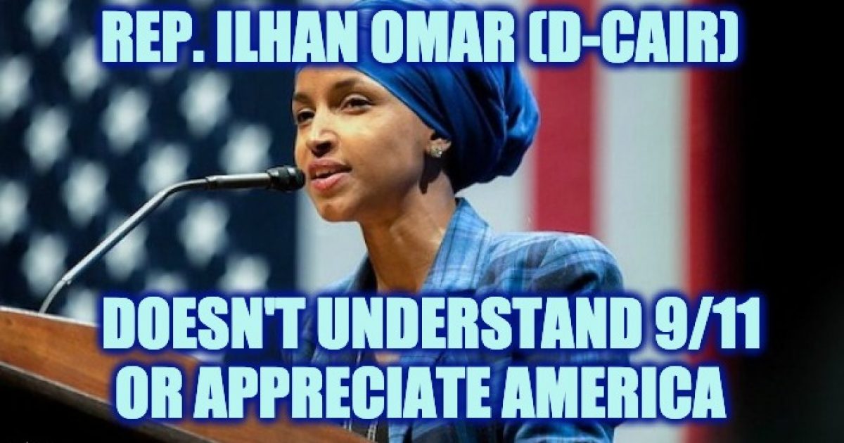 Rep. Omar doesn't understand