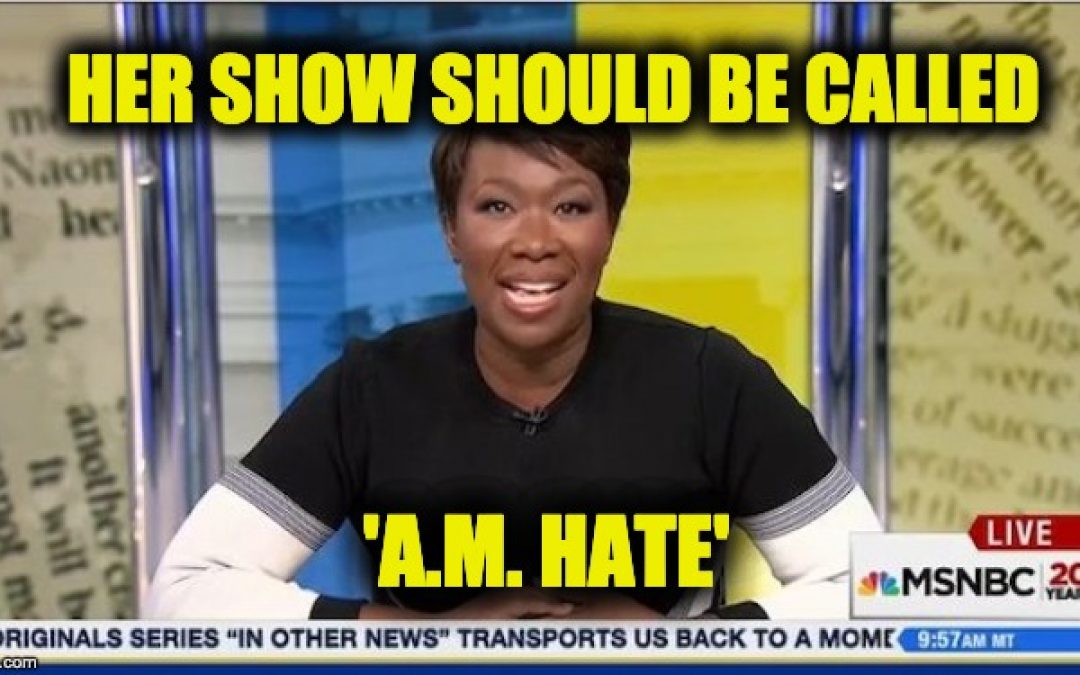 MSNBC’s Joy Reid Trashes White Christians As Wanting To Create Apartheid In U.S.
