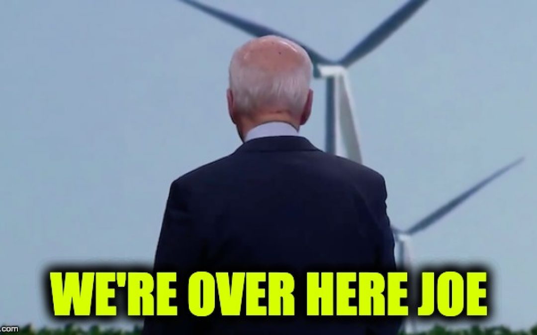 This Is SAD, Biden Speaks To Screen Ignores Crowd