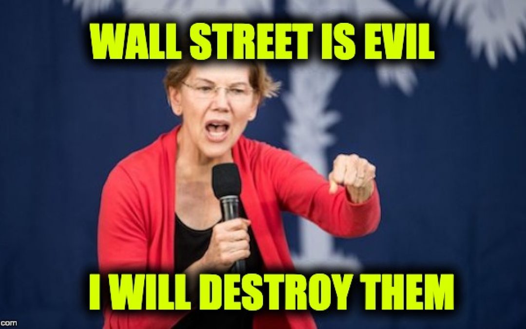 Wall Street Cutting Off Donations To Dems Over Elizabeth Warren Rhetoric