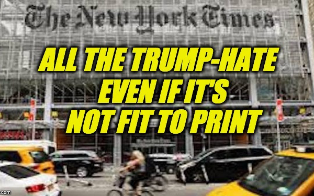 NY Times’ Pushes Lies About Dems And Israel To Sate Its Anti-Trump Agenda