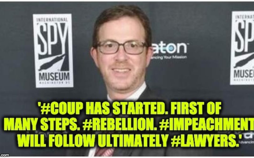 Whistleblower’s Attorney Mark Zaid Called For Coup 10-Days After Trump’s Inauguration