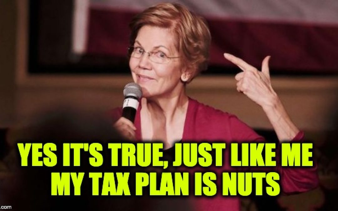 Warren’s Tax Plan Would Hit Some With Rates Over 100%