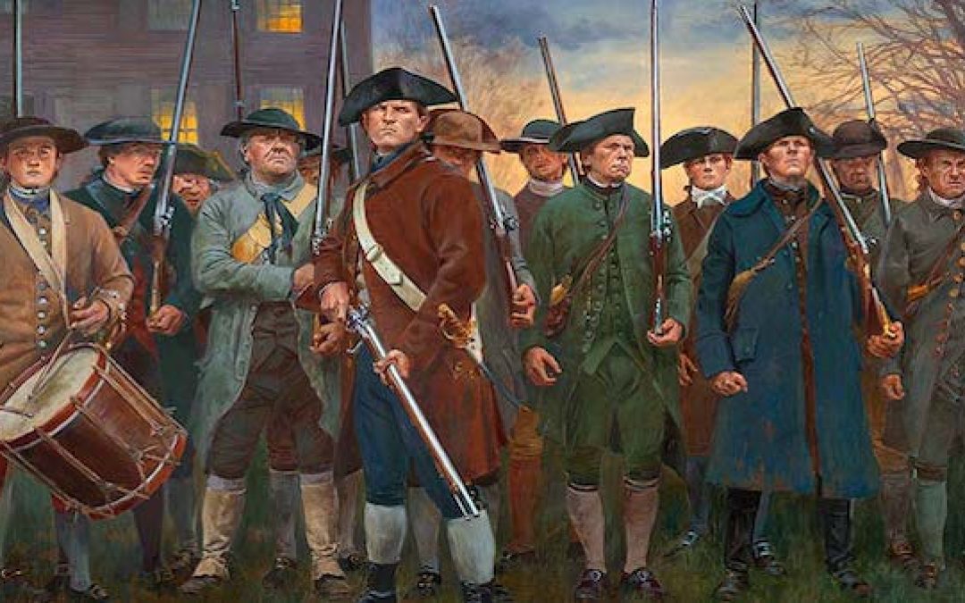 Revolutionary War Minute Men Silhouettes Cause Freakout