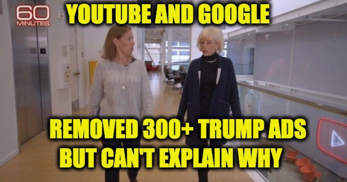 YouTube removes Trump ads
