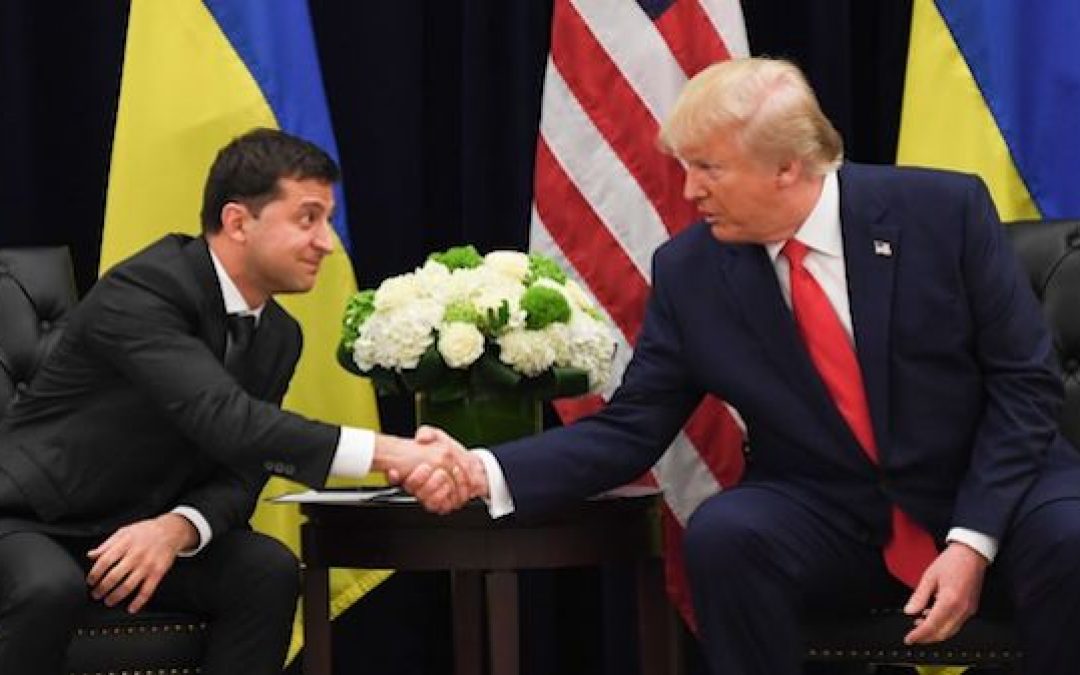 Ukraine President Tells Time Mag: No Trump Quid Pro Quo Demand