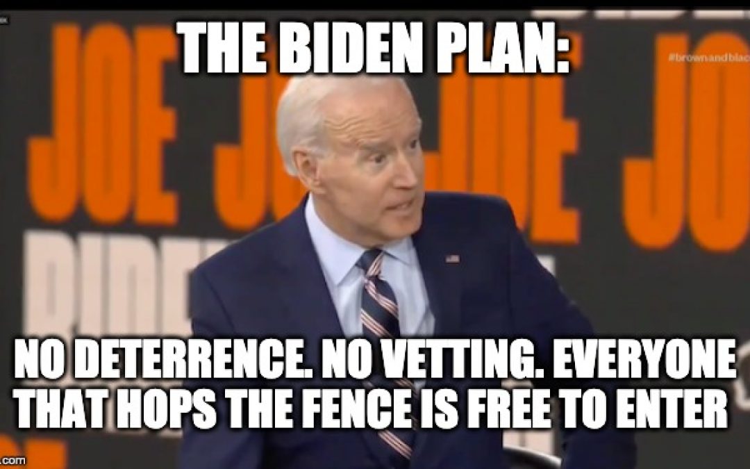 ‘Moderate’ Biden Supports Ending Detention Of ALL Illegal Immigrants (Video)