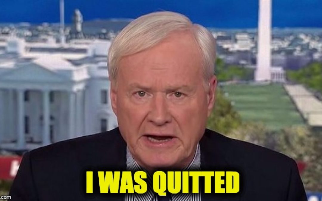 Chris Matthews Out At MSNBC (Watch Video)
