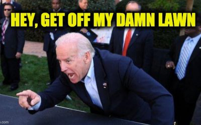 Biden flipped out