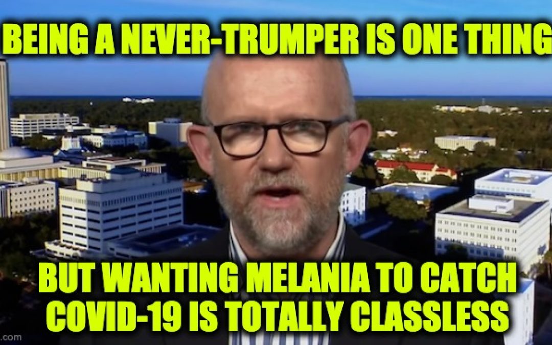 CLASSLESS! Rick Wilson Tweets Melania Trump Should Get CoronaVirus