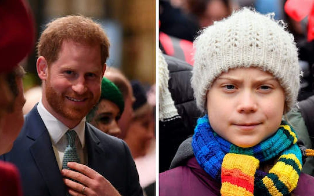 Prince Harry Tells Russian Prankster Greta Thunberg Would Outsmart ‘Sick’ Trump