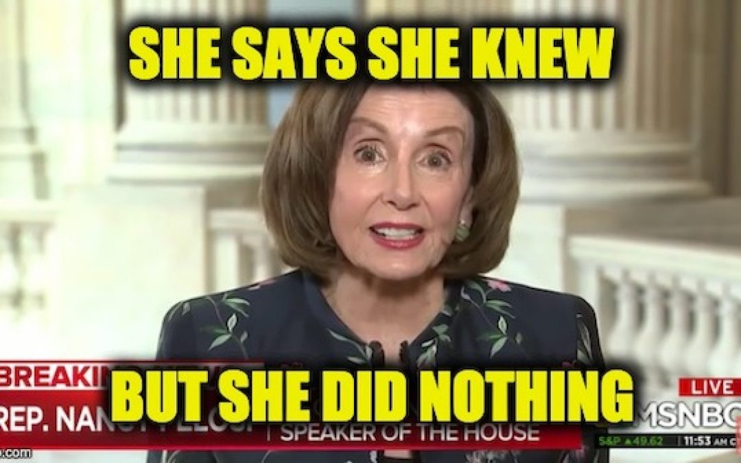Pelosi Knew About COVID-19 During Impeachment Trial-Then Why Didn’t She Act? (Video)