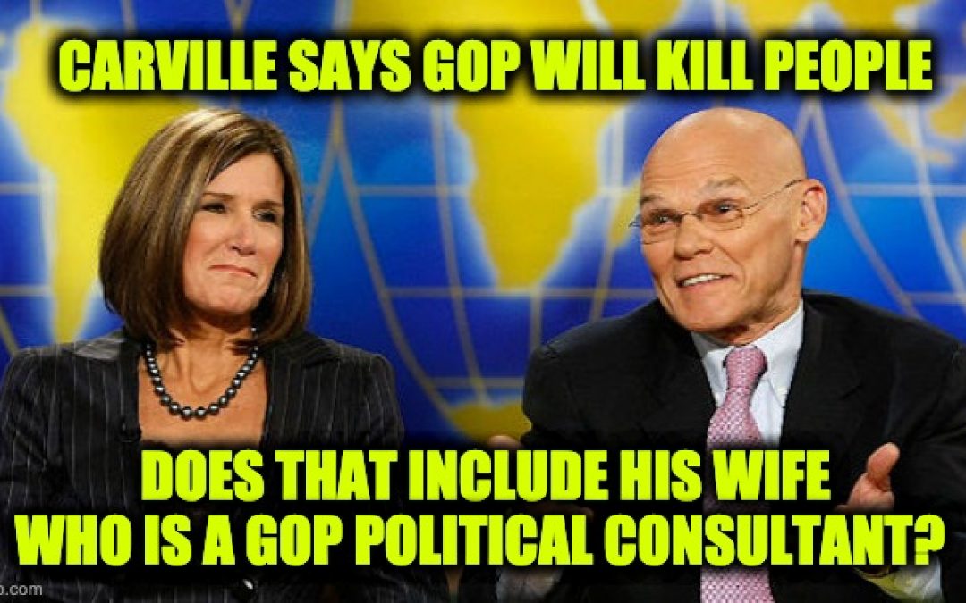 James Carville Claims Republicans ‘Will Kill People To Stay In Power, Literally’