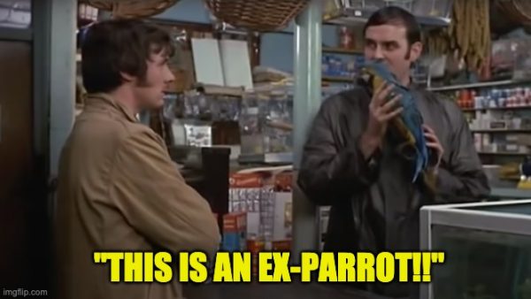 Monty Python Dead Parrot