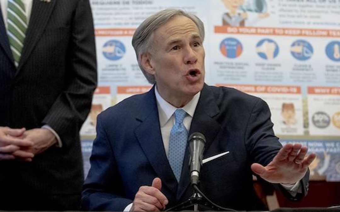 Texas Governor Abbott Issues Order Designating Religious Services As ‘Essential’