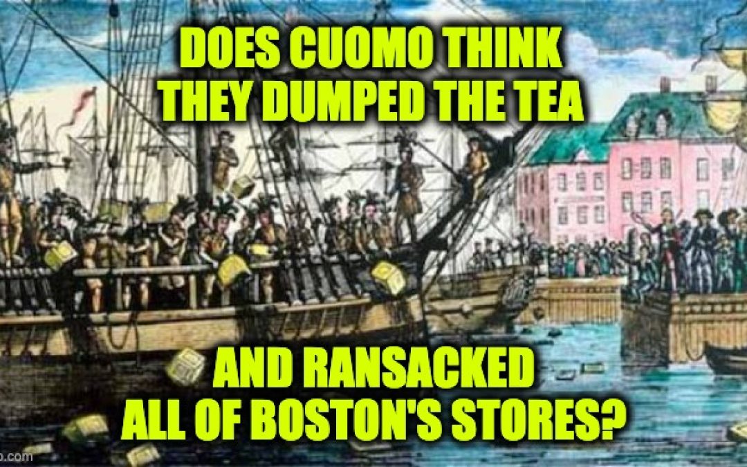 CNN’s Chris Cuomo Compares Rioters To  Boston Tea Party