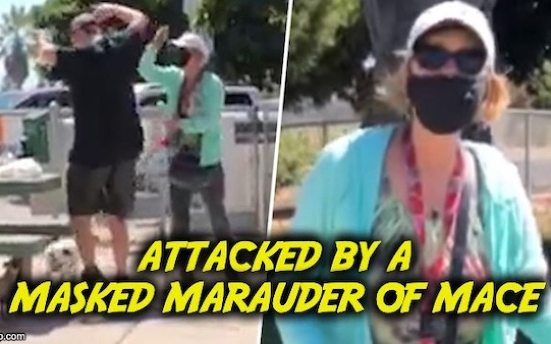 Cali Woman Blasts Strangers With Mace For Eating In A Park Sans Mask (Video)