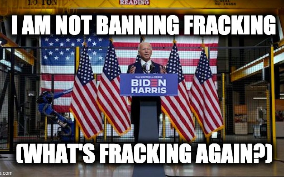 Biden On Fracking, Was It A Flip Flop Or Dementia?