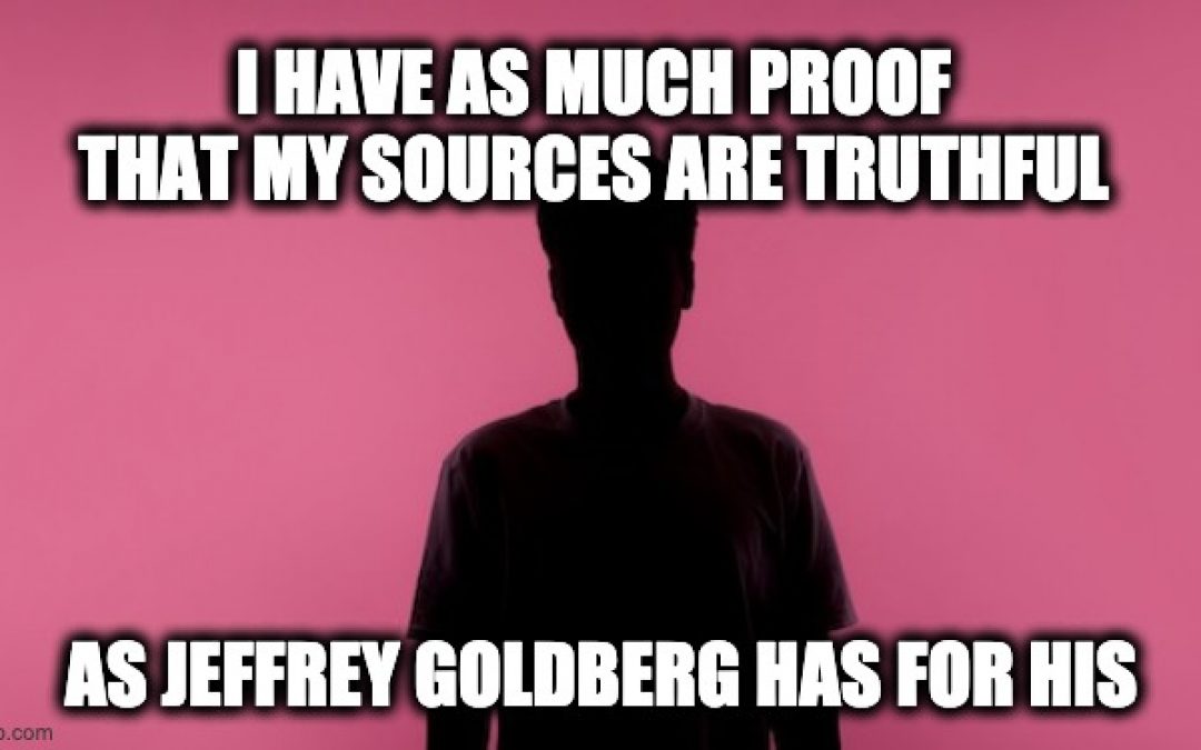 EXCLUSIVE: Anonymous Sources Report The Atlantic’s Sources Are Lying Pedophiles