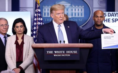 Trump didn't downplay COVID seriousness