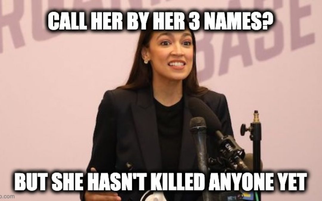Alexandria Ocasio-Cortez Is Pissed Trump Called Her AOC During Debate