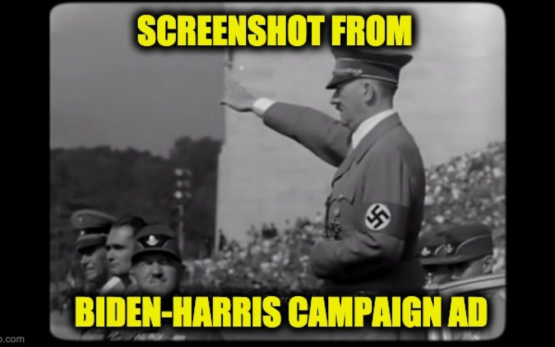Disgusting! Biden-Harris Uses Hitler Footage in Campaign Ad