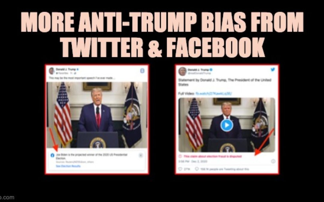 Facebook And Twitter Add Anti-Trump Labels To Trump’s “Most Important Speech” Ever