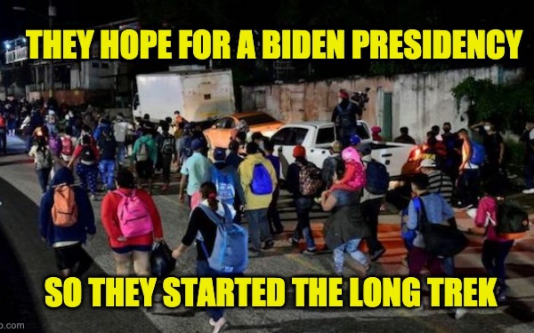 Hundreds Of Hondurans Have Formed A Migrant Caravan Heading To U.S. (Anticipating Biden)