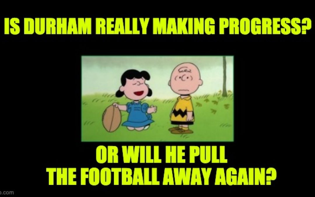 Is Durham Really Expanding His Team And Making ‘Excellent Progress?’
