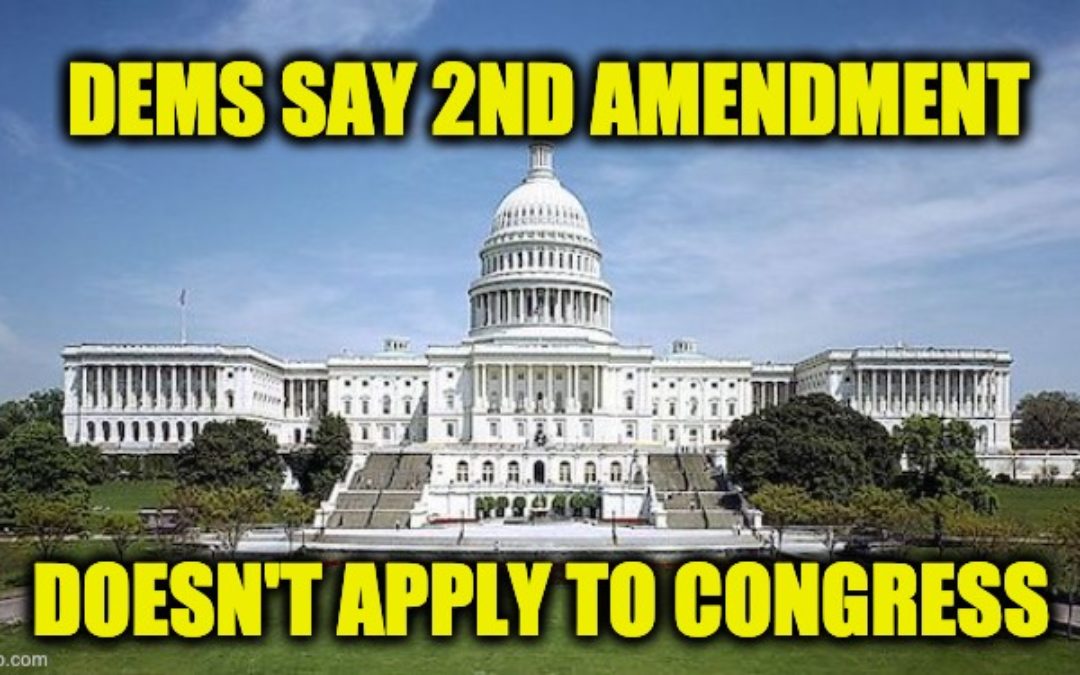 Liberal Dems Want Colleagues Disarmed On Capitol Hill