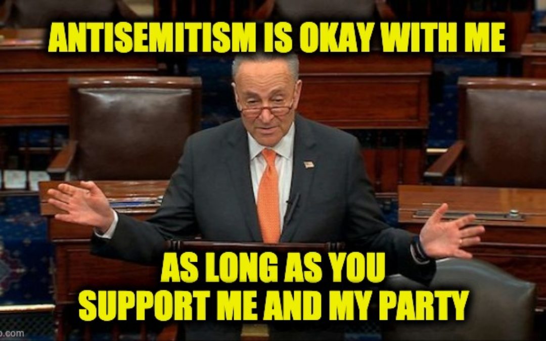 Gutless Chuck Schumer Supports Anti-Semites And Israel Haters