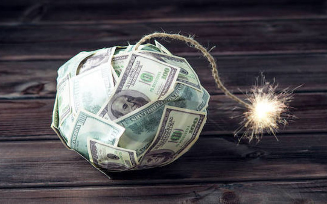 How Much Debt Is Too Much?  When Will The Debt Bomb Explode?