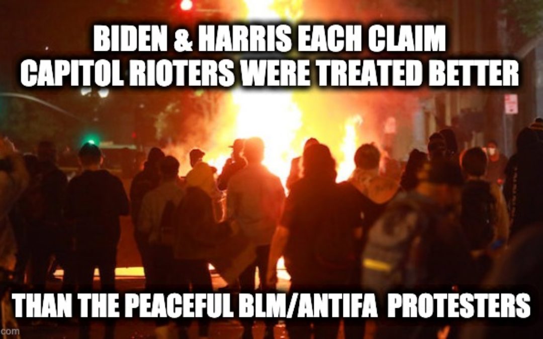 BULLSH*T! Biden And Harris Turn Capitol Police Riot Response Into Racism Issue